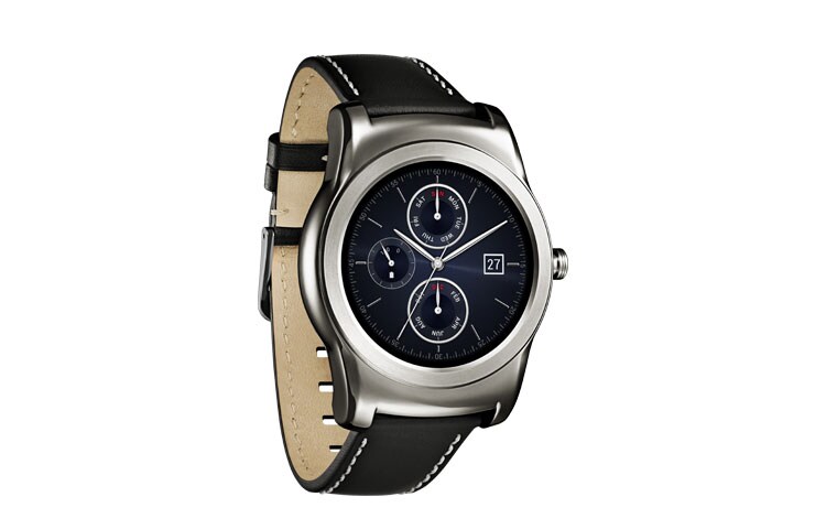LG Watch Urbane Smartwatch Android Wear à écran rond P-OLED de 1,3 pouces et design intemporel, W150