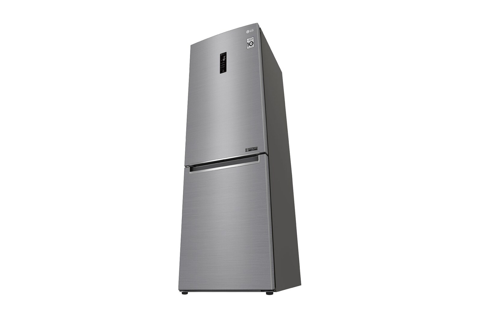 LG Combinaison réfrigérateur-congélateur avec Door Cooling+™ | Capacité de 341 litres, GBB61PZFFN