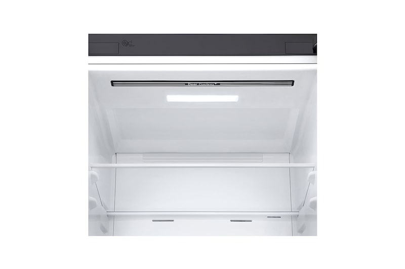 LG Combinaison réfrigérateur-congélateur | 341 litres de capacité nette | DoorCooling+™ | ThinQ® | Classe d'efficacité énergétique E, GBB61PZHMN