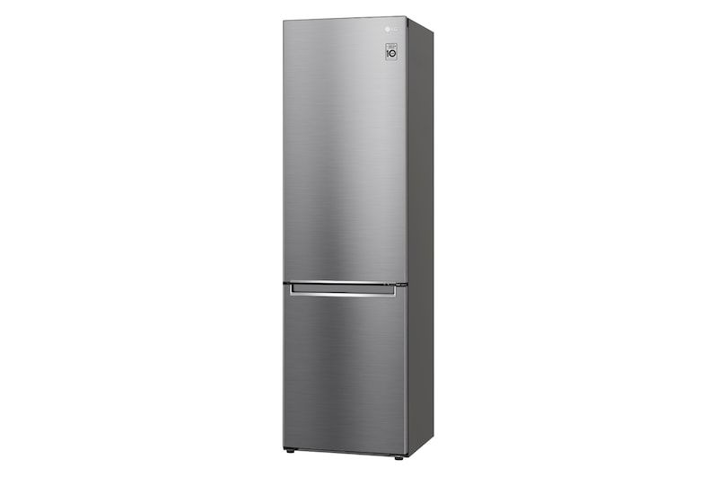 LG Réfrigérateur-congélateur | 384 litres de volume utile | Classe d'efficacité énergétique C | Steel | 203 cm de hauteur | Smart Inverter Compressor | GBB72PZECN1, GBB72PZECN1