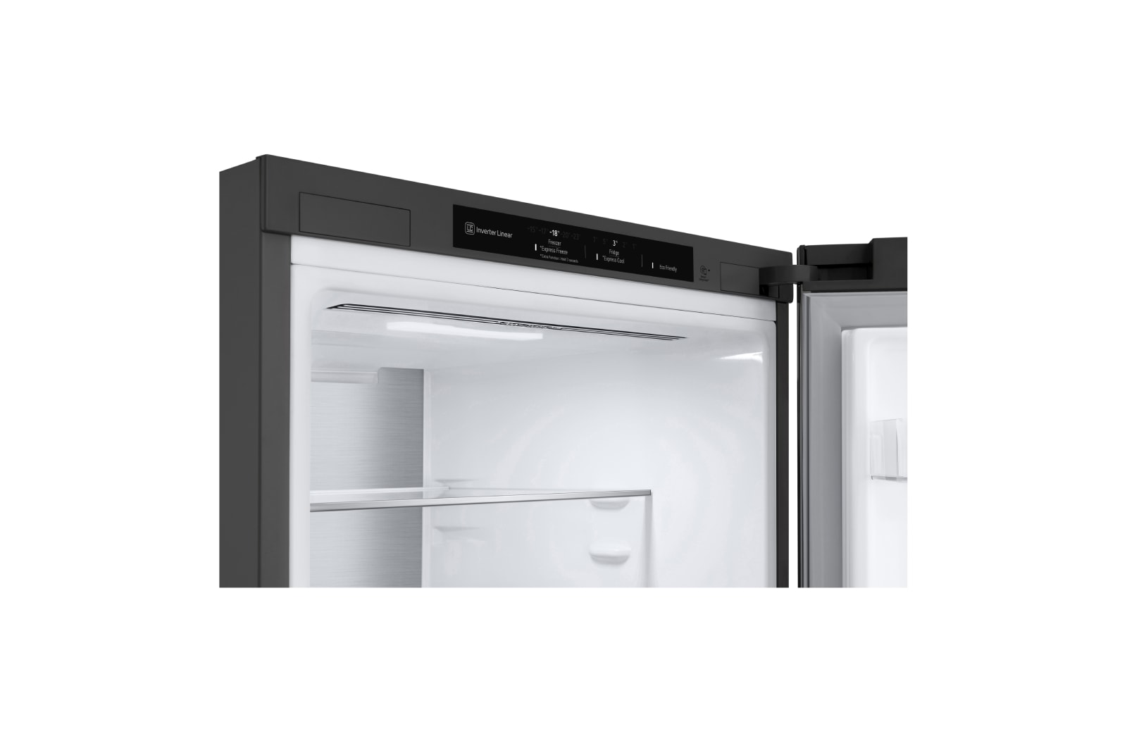 LG Réfrigérateur-congélateur | 384 litres de volume utile | Classe d'efficacité énergétique C | Steel | 203 cm de hauteur | Smart Inverter Compressor | GBB72PZECN1, GBB72PZECN1