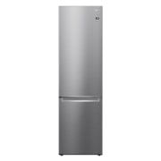 LG Réfrigérateur-congélateur | 384 litres de volume utile | Classe d'efficacité énergétique C | Steel | 203 cm de hauteur | Smart Inverter Compressor | GBB72PZECN1, GBB72PZECN1