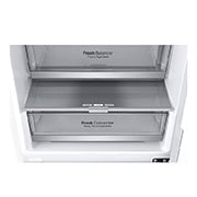 LG Combinaison réfrigérateur-congélateur avec porte Cooling⁺™ et Total No-Frost | Capacité de 384 litres, GBB72SWEFN