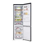 LG Réfrigérateur-congélateur | 384 litres de capacité utile | Classe d'efficacité énergétique C | Matte Black Stainless Steel | GBB92MCACP, GBB92MCACP