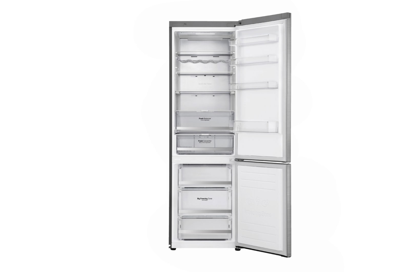 LG Combinaison réfrigérateur-congélateur avec Door Cooling+™ , GBB92STAXP