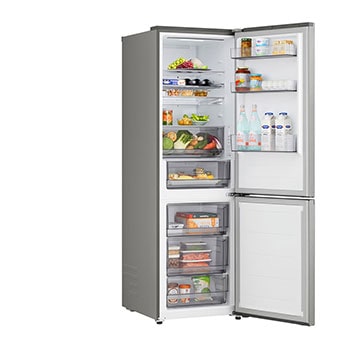 Right door open with food