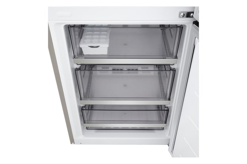 Vue inférieure du réfrigérateur congélateur LG (gbbs726cpy)