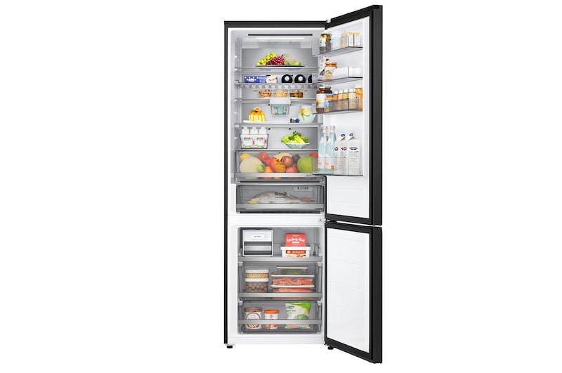 Vue complète de la porte ouverte du GBBW726AEV