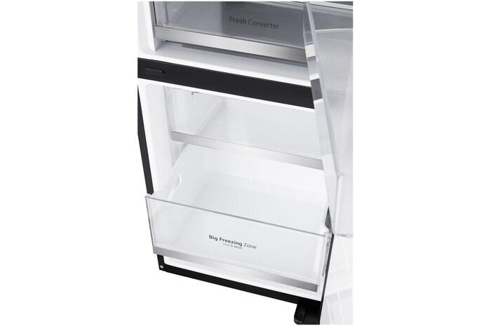 LG InstaView® Réfrigérateur-congélateur avec MoodUP® | 352 litres de volume utile | EEK D | 187 cm de hauteur | Smart Inverter Compressor® | GBG719MDNN, GBG719MDNN