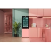 LG InstaView® Réfrigérateur-congélateur avec MoodUP® | 352 litres de volume utile | EEK D | 187 cm de hauteur | Smart Inverter Compressor® | GBG719MDNN, GBG719MDNN