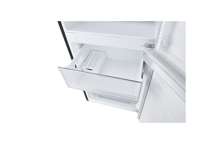 LG Réfrigérateur-congélateur | 384 litres de capacité utile | Classe d'efficacité énergétique C | Matte Black | 203cm de hauteur | Inverter Linear Compressor® | GBP62MCNCC1, GBP62MCNCC1