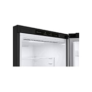 LG Réfrigérateur-congélateur | 384 litres de capacité utile | Classe d'efficacité énergétique C | Matte Black | 203cm de hauteur | Inverter Linear Compressor® | GBP62MCNCC1, GBP62MCNCC1