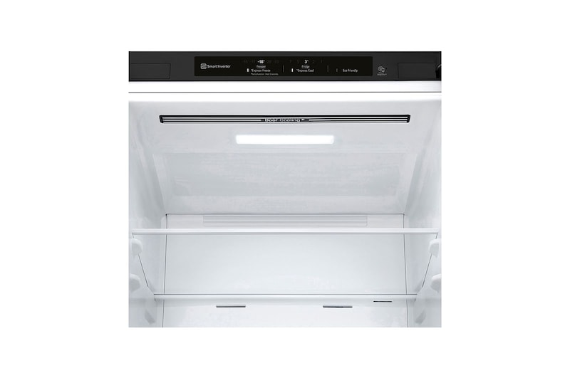 LG Réfrigérateur-congélateur | 384 litres de capacité utile | Classe d'efficacité énergétique C | Matte Black | 203cm de hauteur | Inverter Linear Compressor® | GBP62MCNCC1, GBP62MCNCC1