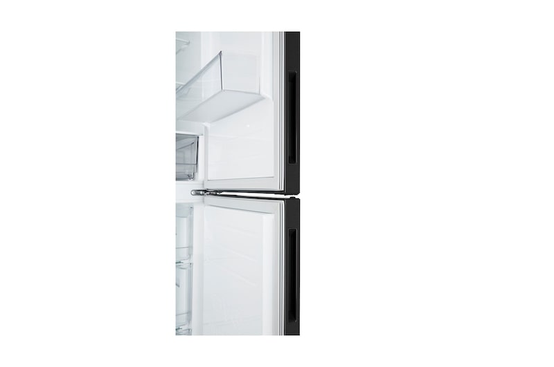 LG Réfrigérateur-congélateur | 384 litres de capacité utile | Classe d'efficacité énergétique C | Matte Black | 203cm de hauteur | Inverter Linear Compressor® | GBP62MCNCC1, GBP62MCNCC1