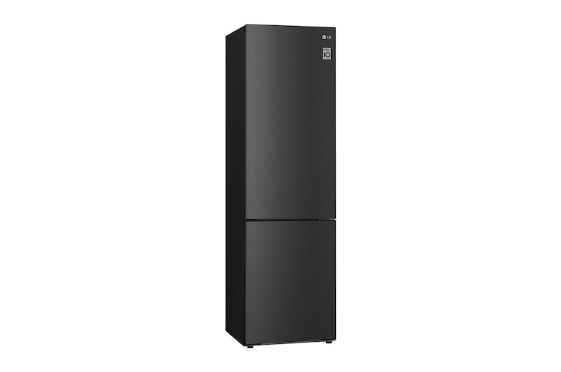 LG Réfrigérateur-congélateur | 384 litres de capacité utile | Classe d'efficacité énergétique C | Matte Black | 203cm de hauteur | Inverter Linear Compressor® | GBP62MCNCC1, GBP62MCNCC1