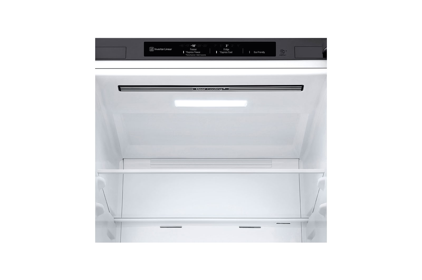 LG Réfrigérateur combiné | 384L | Classe d'efficacité énergétique A | 35dB(B) | Door Cooling+™ | Compresseur Smart Inverter | GBP62PZNAC, GBP62PZNAC