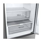LG 2.03 m | 384L Réfrigérateur-congélateur | Classe d'efficacité énergétique B | Nature Fresh | FRESHConverter™ | Smart Diagnosis™ | GBP62PZNBC, GBP62PZNBC