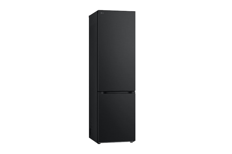 LG Réfrigérateur-congélateur | 387 litres de capacité utile | Classe d'efficacité énergétique C | Essence Matte Black | 203 cm de hauteur | Smart Inverter Compressor | GBV3200CEP, GBV3200CEP