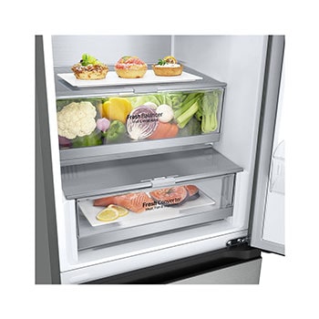 Drawer with food