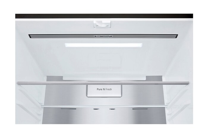 LG Multi-Door avec InstaView Door-in-Door ® | Capacité de 530 litres | Classe d'efficacité énergétique E | Matte Black Steel | GMQ844MC5E, GMQ844MC5E