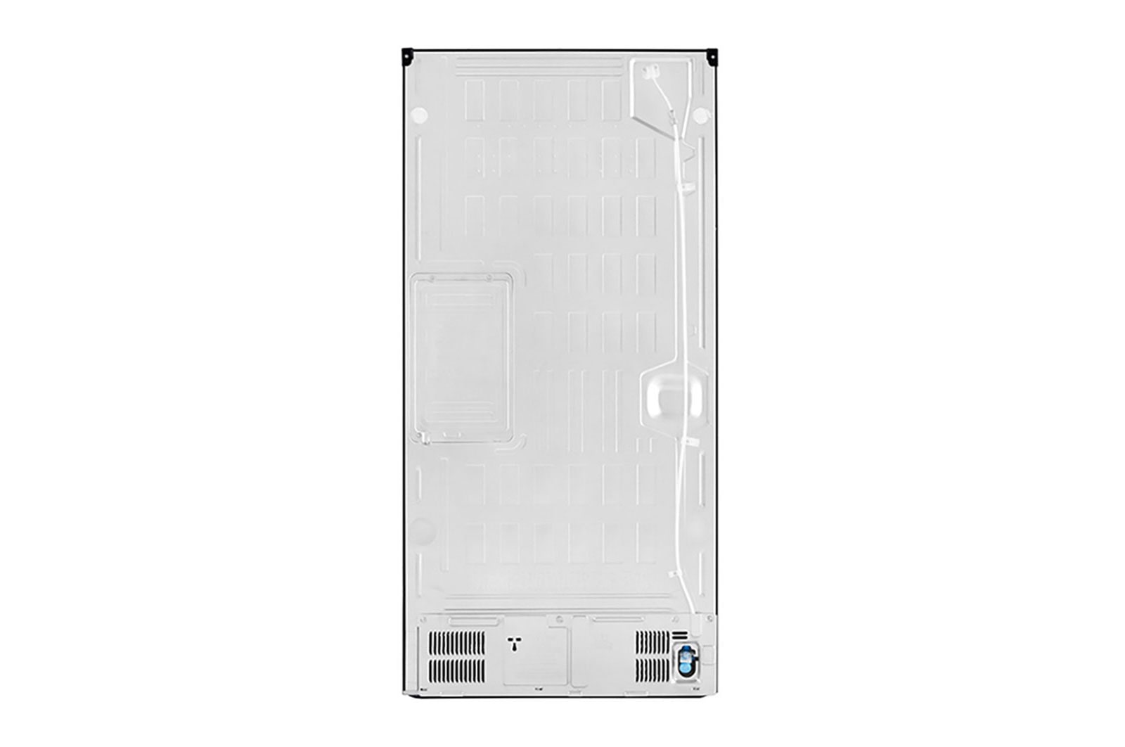 LG Multi-portes avec InstaView Door-in-Door™ | capacité de 423 litres | classe d'efficacité énergétique F, GMX844MCKV