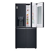 LG Multi-portes avec InstaView Door-in-Door™ | capacité de 423 litres | classe d'efficacité énergétique F, GMX844MCKV