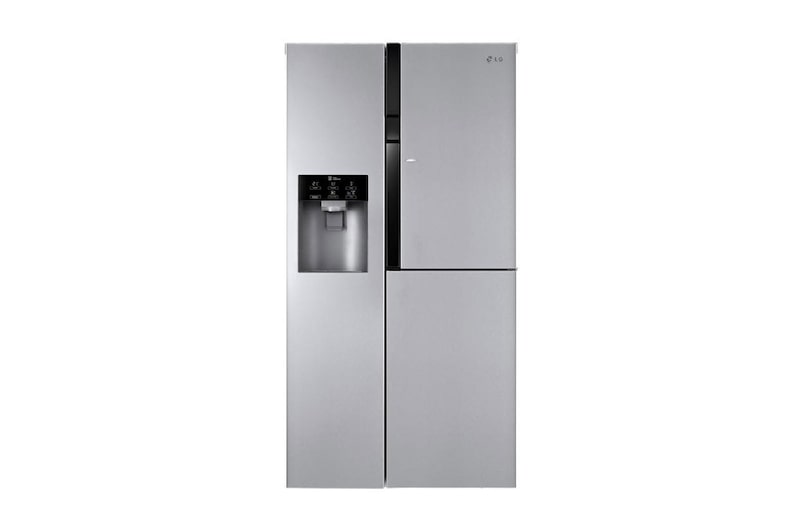 LG Réfrigérateur américain avec façade en acier inoxydable, GS9366NECZ