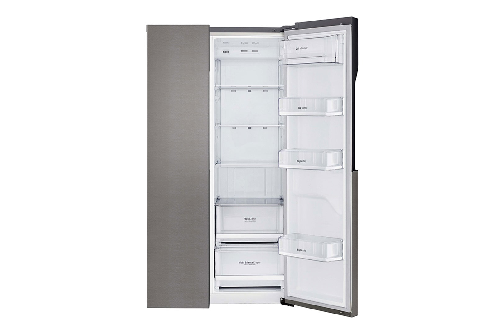 LG F Réfrigérateur Américain d'une capacité de 613 litres, GSB360BASZ