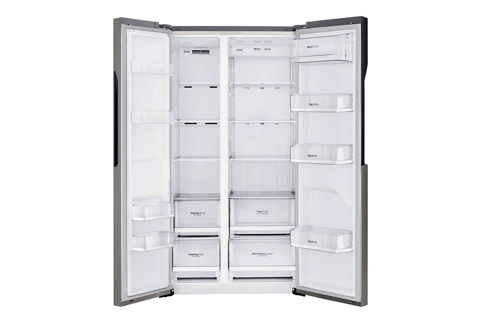 LG F Réfrigérateur Américain d'une capacité de 613 litres, GSB360BASZ