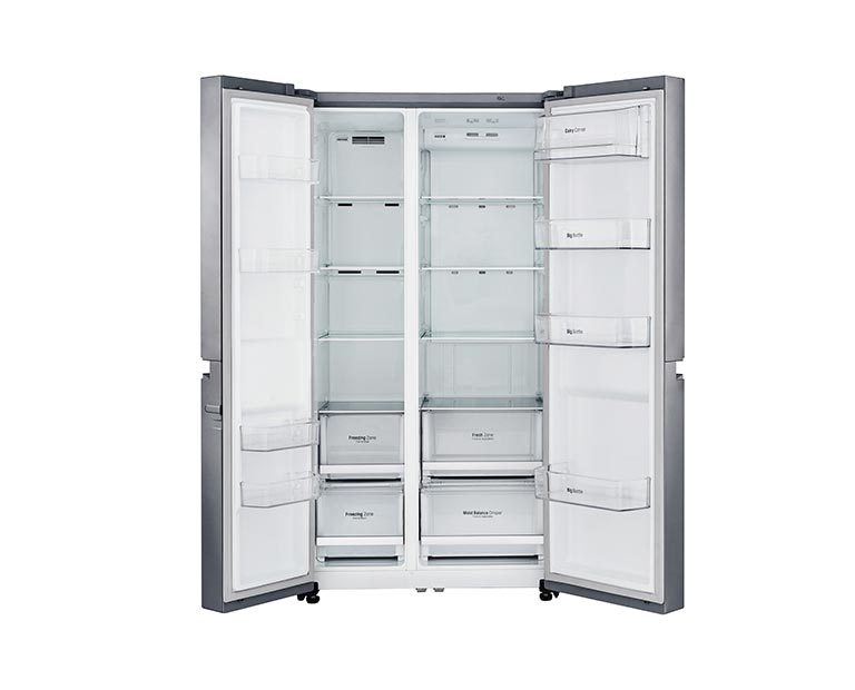 LG F Réfrigérateur Américain avec 626 liter capacité , GSB760PZXZ
