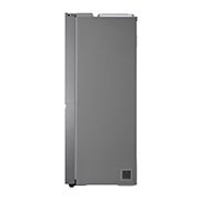 LG Side-by-Side avec réfrigération à air pulsé Multi-Airflow | Capacité 655 litres | Classe d'efficacité énergétique E | Express Freeze | Platinum Silver | GSBV70PZTE, GSBV70PZTE
