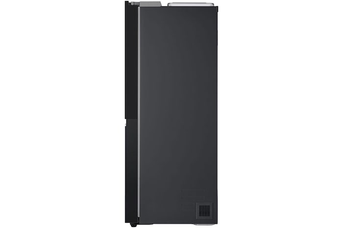 LG Side-by-Side avec InstaView® | Boules de glace Craft | Distributeur de glace, glace pilée et eau | Capacité de 635 litres | Classe d'efficacité énergétique E | Réservoir d'eau interne | Matte Black | GSGV81EPLL, GSGV81EPLL