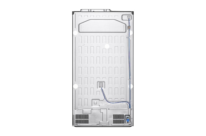 LG Side-by-Side avec InstaView® | Distributeur de glace, glace pilée et eau | Capacité 635 litres | EEK E | Réservoir d'eau interne | GSGV81PYLL, GSGV81PYLL