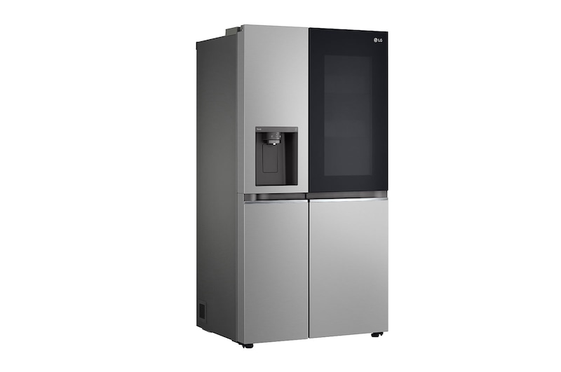 LG Side-by-Side avec InstaView® | Distributeur de glace, glace pilée et eau | Capacité 635 litres | EEK E | Réservoir d'eau interne | GSGV81PYLL, GSGV81PYLL