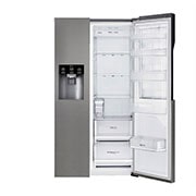 LG Réfrigérateur Américain | 591L | Compresseur linéaire | Total No Frost | Eau'tonome | Moist Balance Crisper | Door in Door® | F, GSJ361DIDV