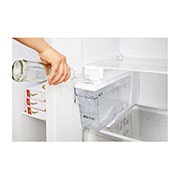 LG Réfrigérateur Américain | 591L | Compresseur linéaire | Total No Frost | Eau'tonome | Moist Balance Crisper | Door in Door® | F, GSJ361DIDV