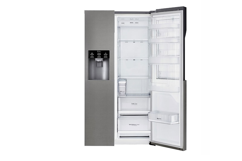 LG Réfrigérateur Américain | 591L | Compresseur linéaire | Total No Frost | Eau'tonome | Moist Balance Crisper | Door in Door® | F, GSJ361DIDV