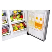 LG Réfrigérateur Américain | 601L | Door-in-Door® | Compresseur linéaire | Total No Frost | Moist Balance Crisper™ | F, GSJ461DIDZ