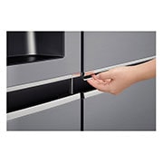 LG Réfrigérateur Américain | 601L | Door-in-Door® | Compresseur linéaire | Total No Frost | Moist Balance Crisper™ | F, GSJ461DIDZ