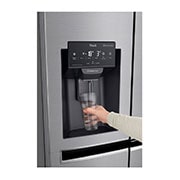 LG Réfrigérateur Américain | 601L | Door-in-Door® | Compresseur linéaire | Total No Frost | Moist Balance Crisper™ | F, GSJ461DIDZ