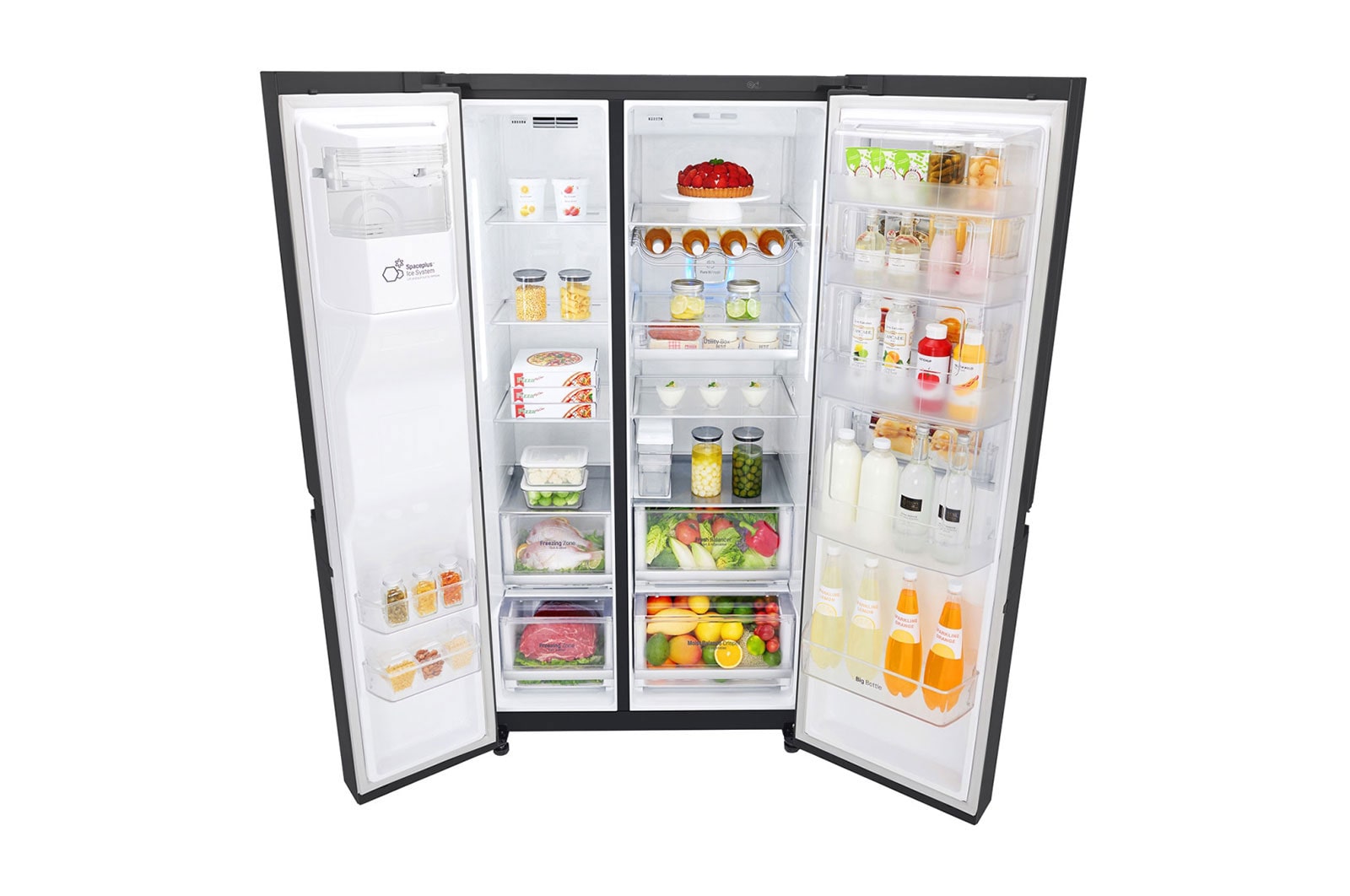 LG Réfrigérateur américain d'une capacité de 601 litres, GSJ961MTAZ