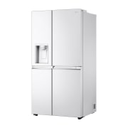 LG Side-by-Side avec Door-in-Door® | Distributeur de glace, glace pilée et eau | Capacité 635 litres | Classe d'efficacité énergétique E | Réservoir d'eau interne 4L | Super White | GSJV71SWTE, GSJV71SWTE