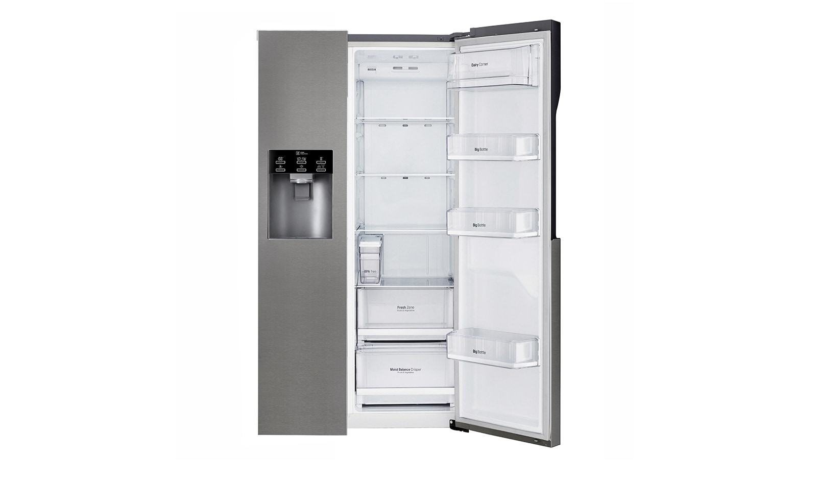 LG Réfrigérateur Américain avec Total No Frost, GSL361ICEZ