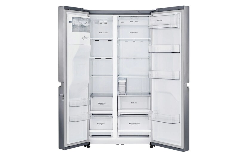 LG Réfrigérateurs Multi-portes | 565L |Total No Frost | UVnano | Compresseur Linéaire Inverter I E, GSL461ICEE
