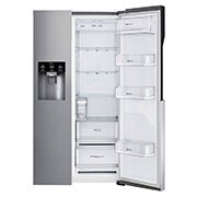 LG Side-by-Side | Capacité 591L | Distributeur de glace, de glace pilée et d'eau | Total No Frost, GSL561PZUZ