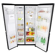 LG Réfrigérateurs Multi-portes | Capacité de 625 litres | ThinQ® | LINEARCooling™ | Compresseur Linéaire Inverter | GSL761MCZE, GSL761MCZE