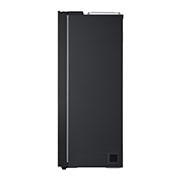 LG Side-by-Side avec distributeur de glace, glace pilée et eau | Capacité 641 litres | Classe d'efficacité énergétique E | Réservoir d'eau interne 4L | Essence Matte Black | GSLC41EPPE, GSLC41EPPE