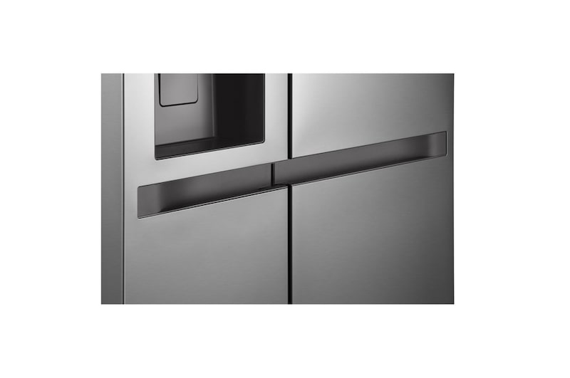 LG Réfrigérateur side-by-side (E, 641L, 189,1 cm de haut) avec distributeur de glaçons, de glace pilée et d'eau & réservoir d'eau interne | GSLC41PYPE, GSLC41PYPE