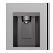 LG Réfrigérateur side-by-side (E, 641L, 189,1 cm de haut) avec distributeur de glaçons, de glace pilée et d'eau & réservoir d'eau interne | GSLC41PYPE, GSLC41PYPE