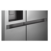 LG Réfrigérateur side-by-side (E, 641L, 189,1 cm de haut) avec distributeur de glaçons, de glace pilée et d'eau & réservoir d'eau interne | GSLC41PYPE, GSLC41PYPE